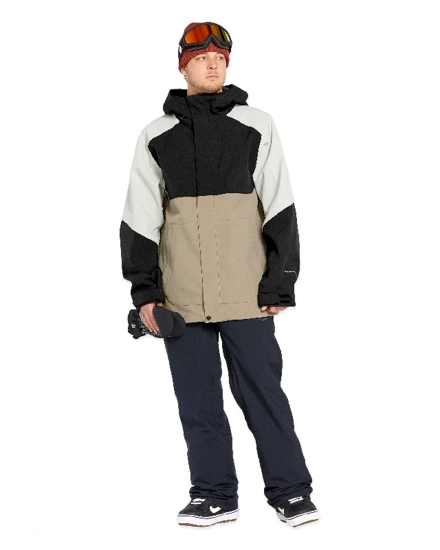 Volcom Brighton FZ Shell Jacket 2025 Welt Pockets Slit Pockets Flap Pockets