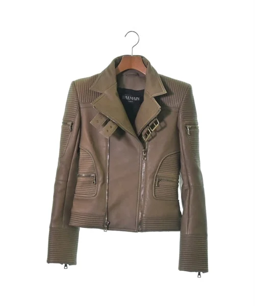 BALMAIN Motercycle Jackets Trench Coat Raincoat Waterproof Jacket