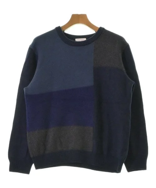 BEAUTY&YOUTH UNITED ARROWS Sweaters Denim Fabric Leather Fabric Suede Fabric