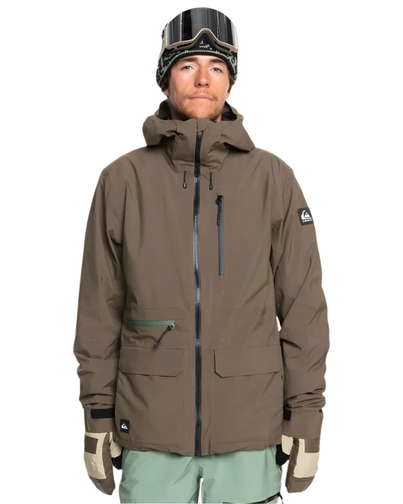 Quiksilver Quest Stretch 20K Jacket 2025 Fleece Jacket Down Jacket Feather Jacket
