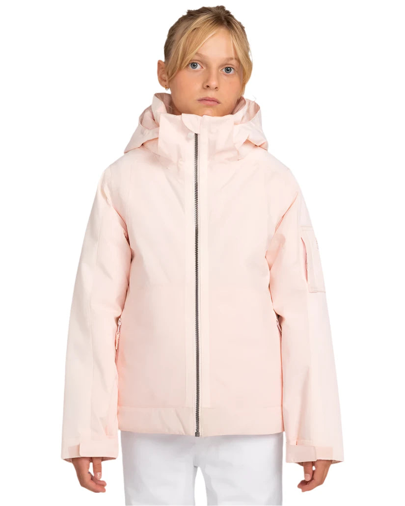 Roxy Junior's Meade Insulated Jacket 2025 One-Shoulder Jacket Off-the-Shoulder Jacket Asymmetrical Jacket