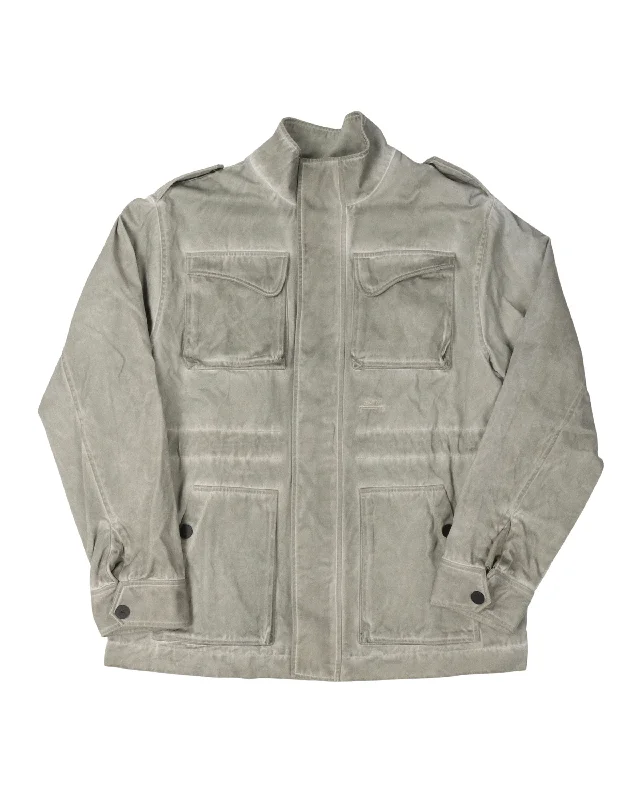 Fade Out Field Jacket Chenille Jacket Brocade Jacket Lace Jacket