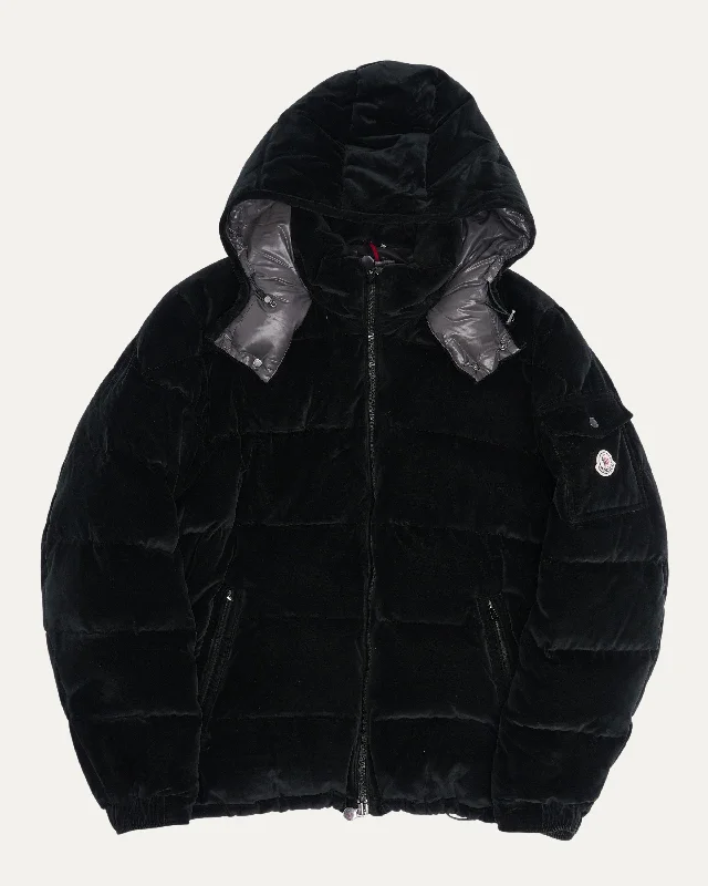 Velvet Down Jacket Bomber Jacket Anorak Windbreaker