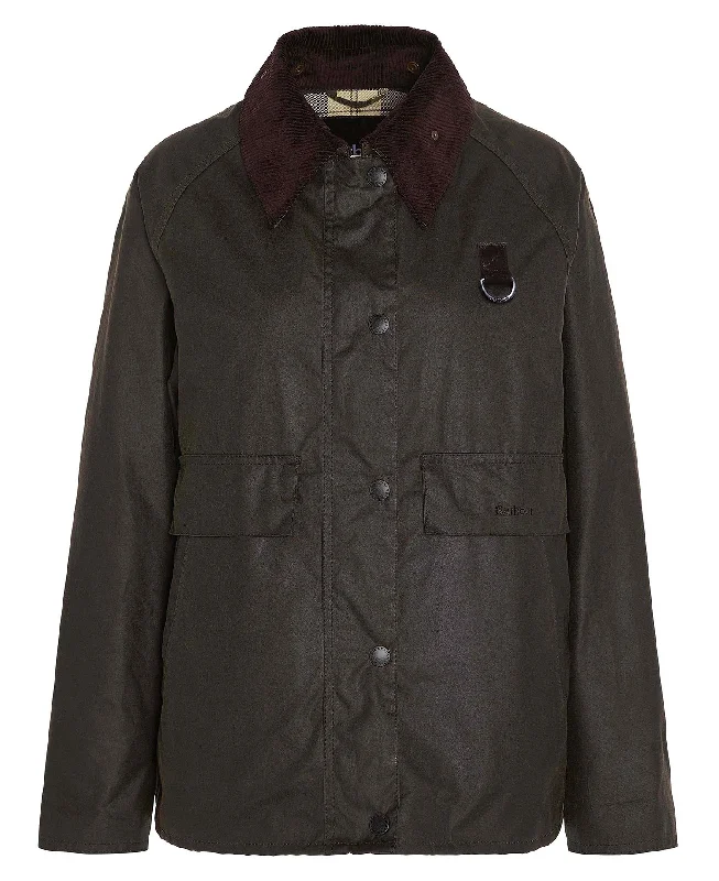Spey Wax Jacket Olive / Classic Tartan Herringbone Jacket Checkered Jacket Solid Jacket