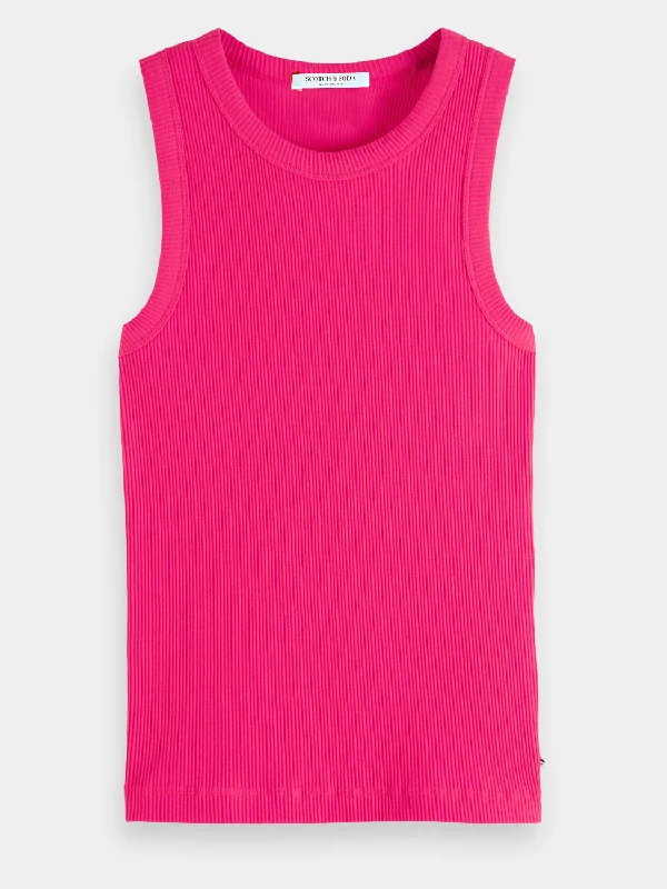 Racer tank bold tank top