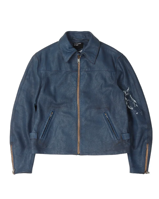 Spanish Elegy Moto Jacket Mesh Jacket Canvas Jacket Denim Jacket