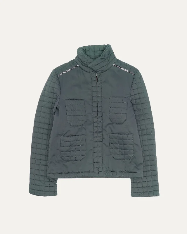 Puffer Jacket Tiered Jacket Buttoned Jacket Zippered Jacket