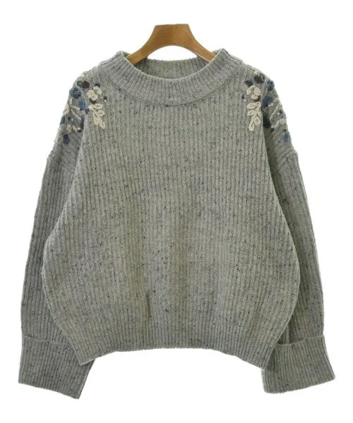 BEAMS HEART Sweaters Front Pockets Side Pockets Patch Pockets