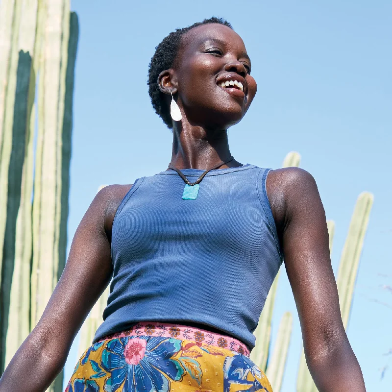 Goleta Ribbed Tank bold tank top