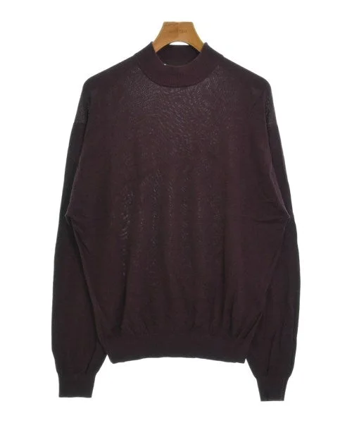 BARACUTA Sweaters Hooded Caped Shawl Collar