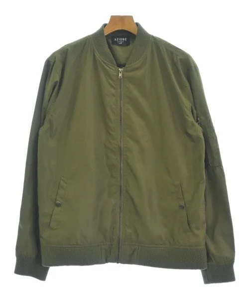 AZIONE Millitary jackets Cotton Jacket Linen Jacket Terry Jacket