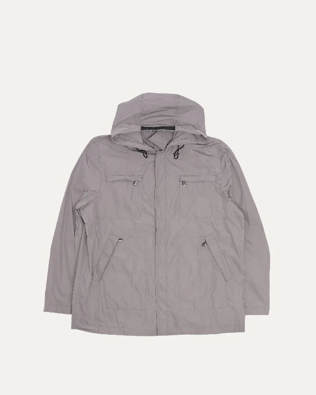 Hooded Rain Jacket Plaid Jacket Tartan Jacket Houndstooth Jacket