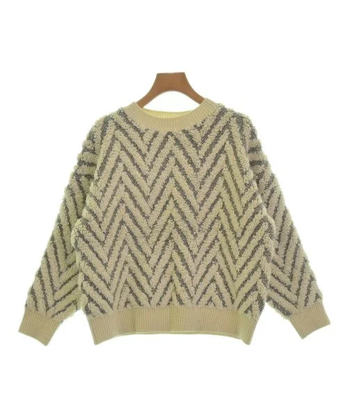 BEAMS HEART Sweaters Wool Fabric Cashmere Fabric Tweed Fabric