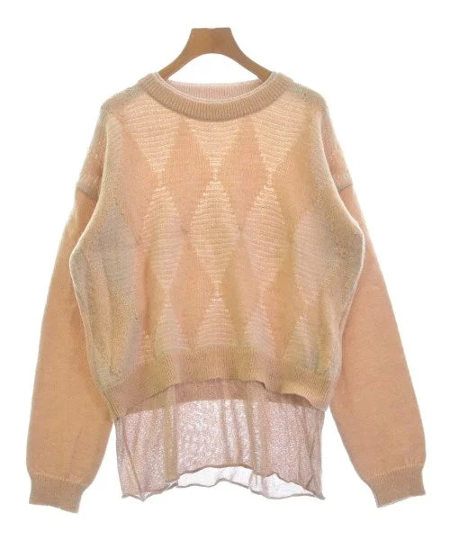 BALLANTYNE Sweaters Beaded Sweater Sequined Faux Fur