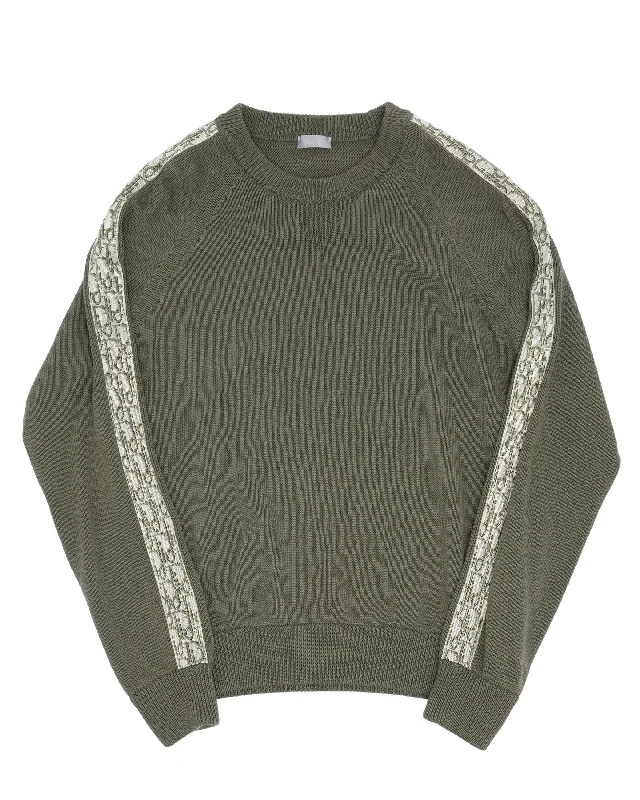 Oblique Monogram Sweater Hooded Sweater Collared Sweater Shawl Collar