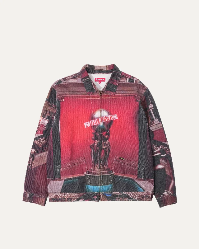 Scarface Zip Up Jacket Nylon Jacket Polyester Jacket Spandex Jacket