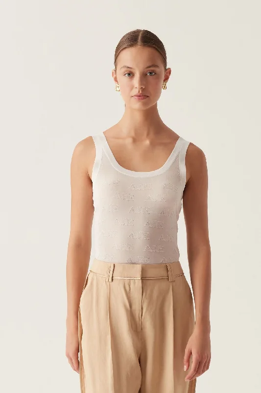 Method Logo Scoop Neck Tank bold tank top