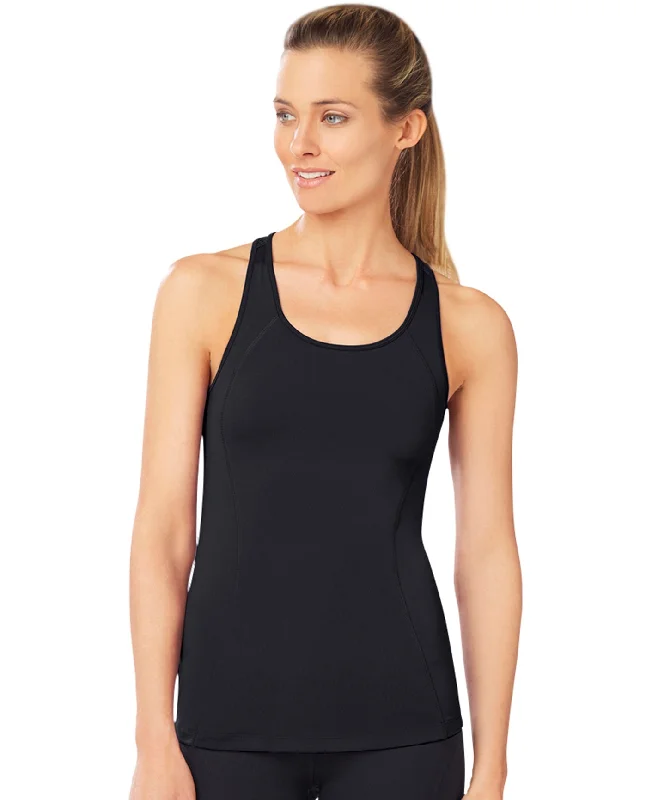 Shape Black S Seam Tank Top peekaboo tank top