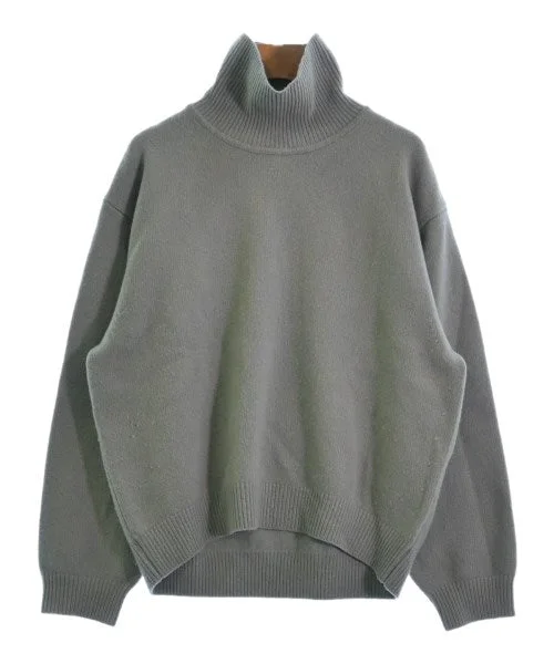 BEAUTY&YOUTH UNITED ARROWS Sweaters Denim Fabric Leather Fabric Suede Fabric