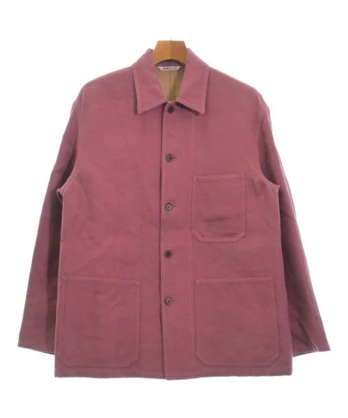 AURALEE Work jackets Cardigan Sweater Pullover