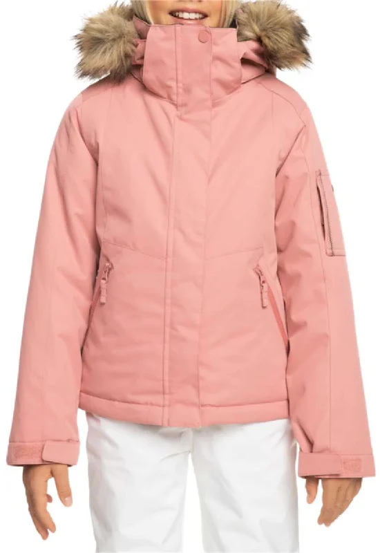 Roxy Junior's Meade Insulated Jacket 2024 Stand-Up Collar Roll-Neck Collar Turtle Neck