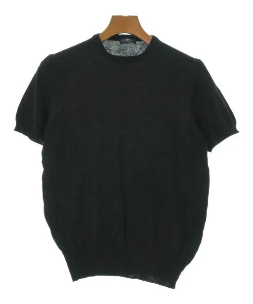 BEAMS F Sweaters Striped Floral Plaid