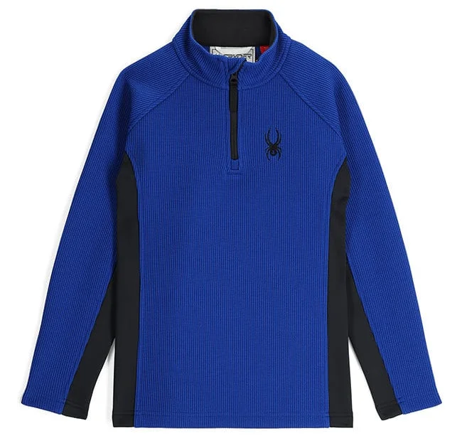 Spyder Boys' Outbound 1/2 Zip Fleece Jacket 2025 Faux Fur Jacket Real Fur Jacket Shearling Jacket