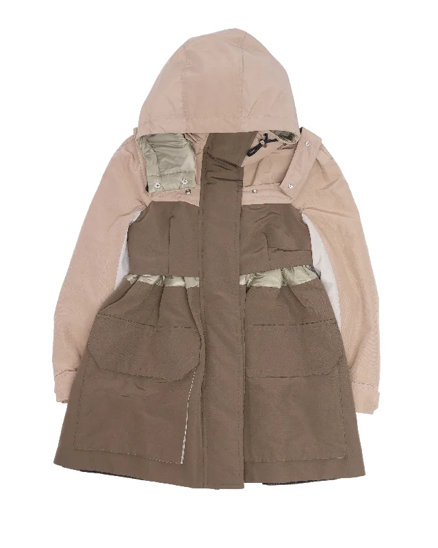 Paneled Jacket Welt Pockets Slit Pockets Flap Pockets