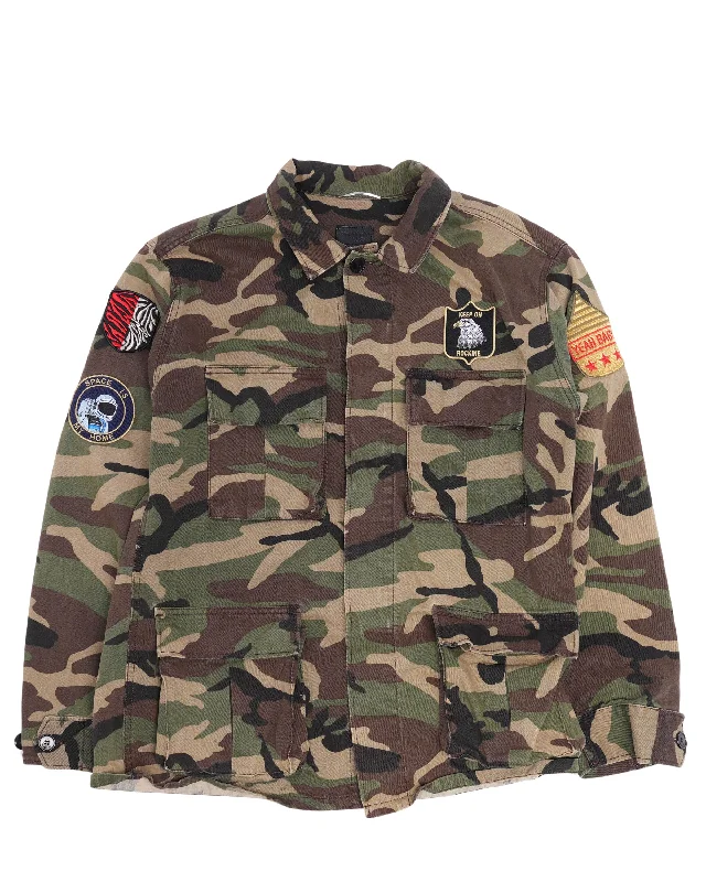SS16 M65 Camouflage Military Jacket Herringbone Jacket Checkered Jacket Solid Jacket