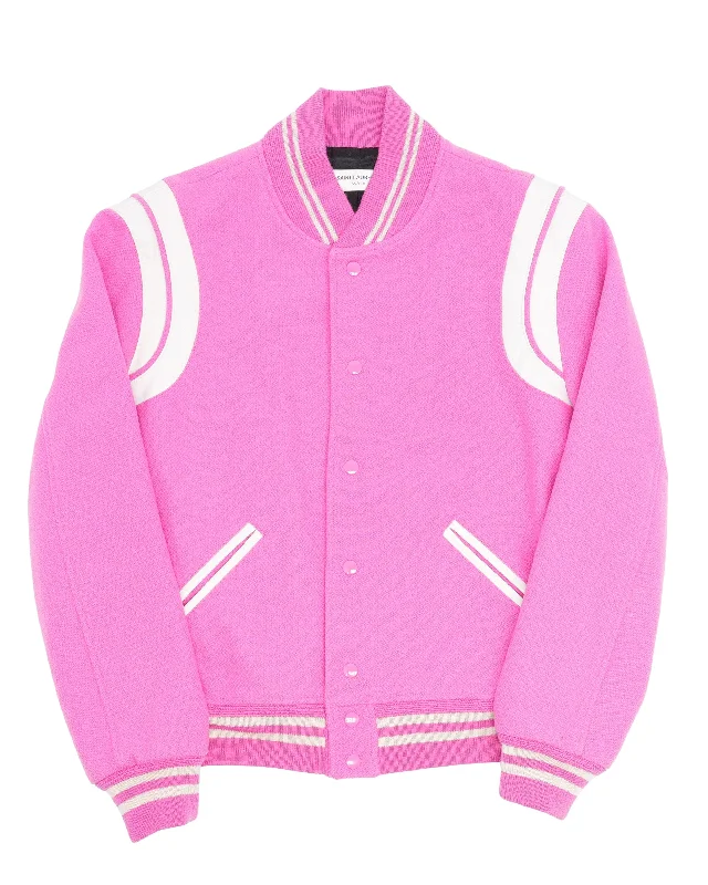 Wool Teddy Jacket Zippered Jacket Buttoned Jacket Snapped Jacket