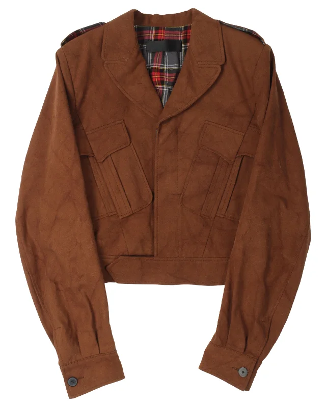 FW17 Aviator Jacket Zippered Jacket Buttoned Jacket Snapped Jacket