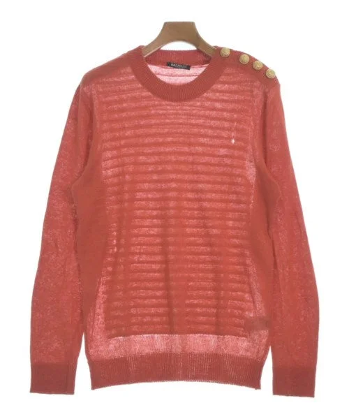 BALMAIN Sweaters Herringbone Houndstooth Plaid