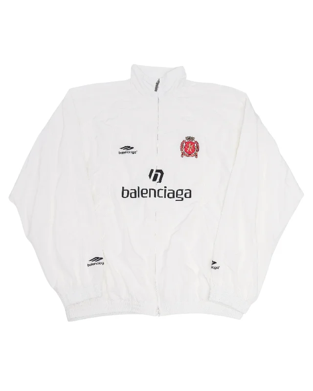 Paris Football Track Jacket Nylon Jacket Polyester Jacket Spandex Jacket