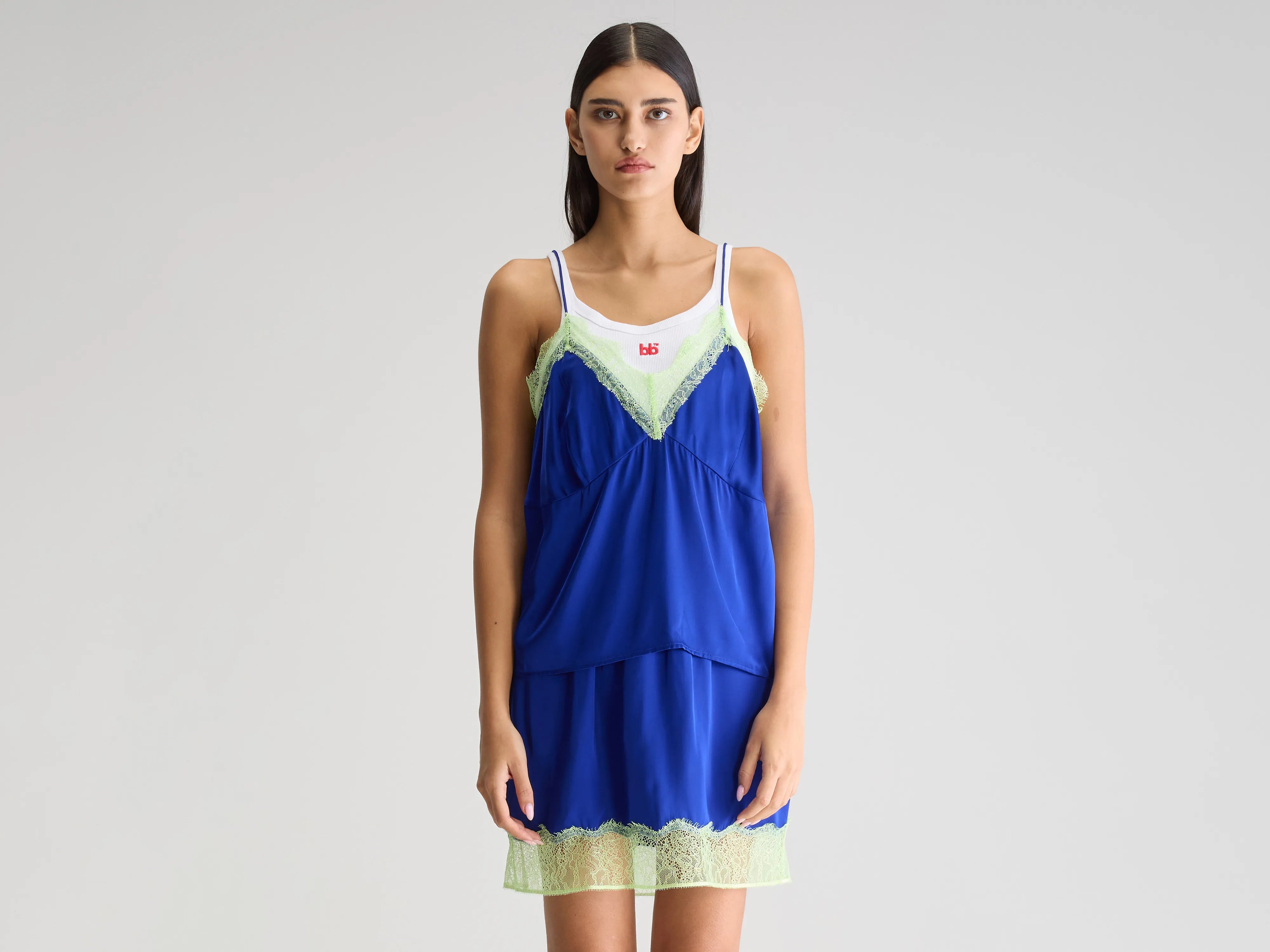 Haven tank top (251 / W / BLUEWORKER) flirty tank top