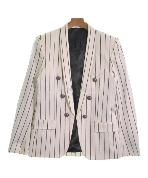 BALMAIN Casual jackets Chenille Fabric Brocade Fabric Lace Fabric