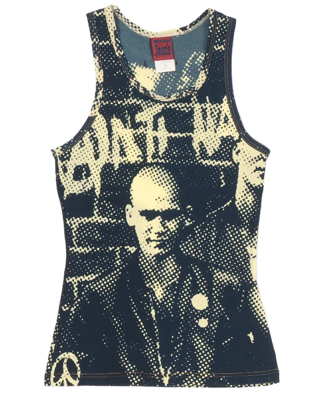 SS99 Fight Racism Tank Top bronze tank top