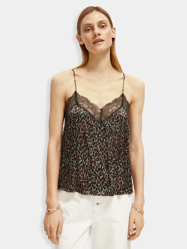 Camisole strap tank top layering tank top