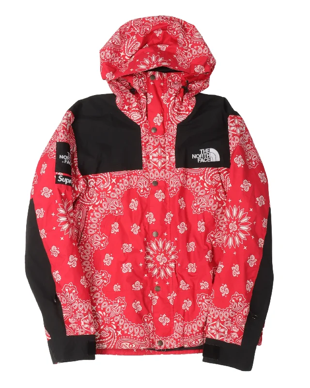 FW14 The North Face Bandana Mountain Jacket Cotton Fabric Linen Fabric Terry Fabric