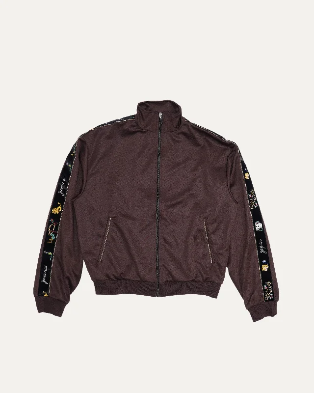 Ska-Line Jam Track Jacket Notch Collar Peter Pan Collar Cowl Neck