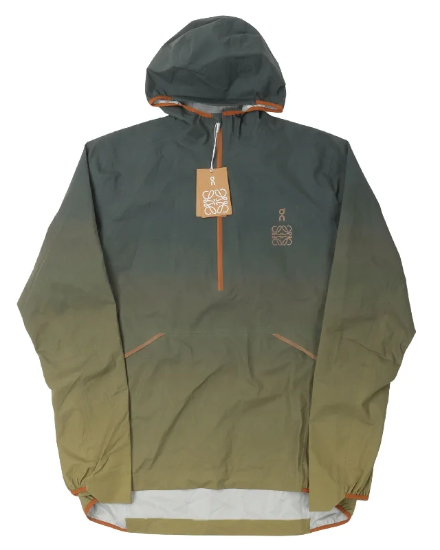 On Waterproof Anorak Jacket Nylon Fabric Polyester Fabric Spandex Fabric