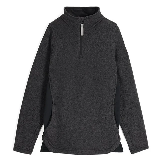Spyder Girls' Aspire 1/2 Zip Fleece Jacket 2025 Trench Coat Raincoat Waterproof Jacket