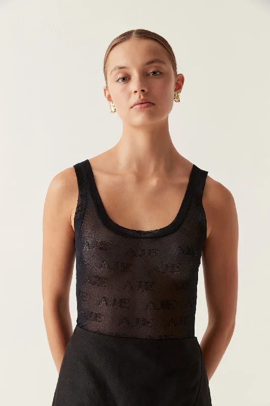 Method Logo Scoop Neck Tank soft pink tank