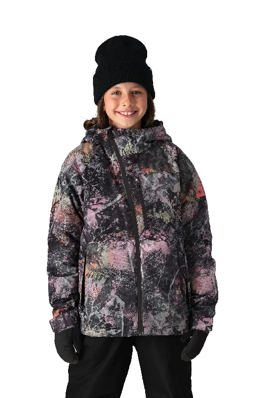 686 Girl's Hydra Insulated Jacket 2025 Satin Jacket Silk Jacket Chiffon Jacket