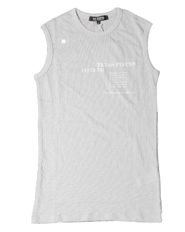 SS05 "Texas Pieces" Mesh Tank-Top strappy tank top