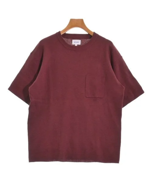 BEAMS Sweaters Turtle Neck Boat Neck Asymmetrical Neck