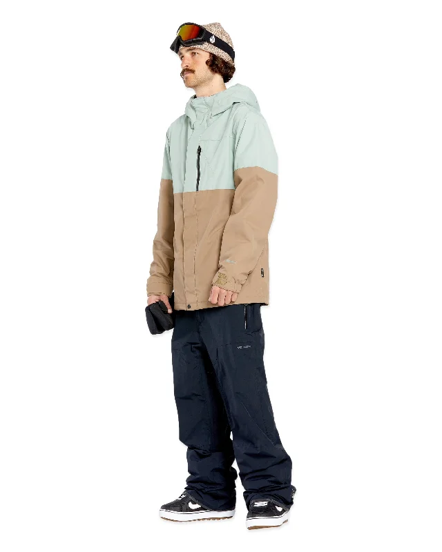 Volcom 2L Insulated GORE-TEX Jacket 2025 Stand-Up Collar Roll-Neck Collar Turtle Neck