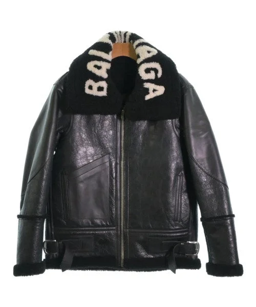 BALENCIAGA Motercycle Jackets Hoodie Zip-Up Jacket Button-Up Jacket