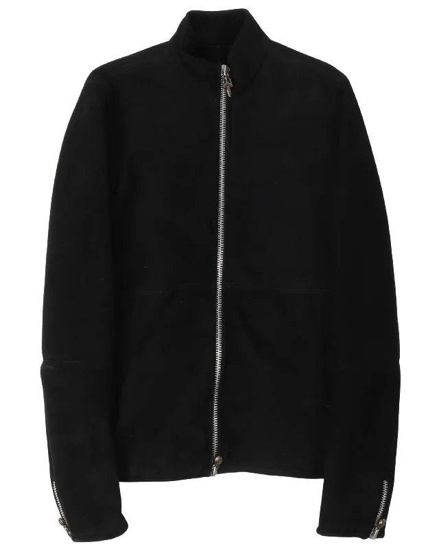 Zip-Up Jacket Hoodie Zip-Up Jacket Button-Up Jacket