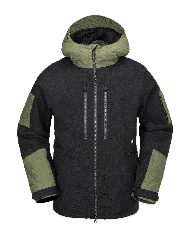 Volcom V.Co WFO Shell Jacket 2025 Faux Fur Fabric Real Fur Fabric Shearling Fabric