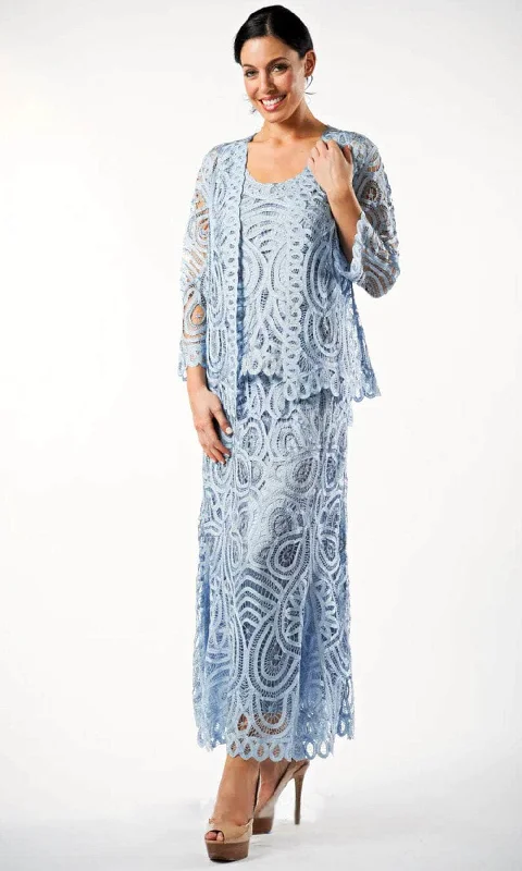 Soulmates D7051 - Three Piece Paisley Jacket Tank And Skirt Set vintage tank top
